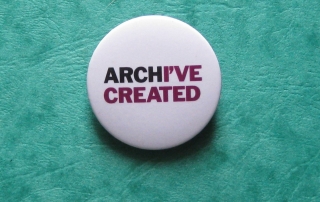 Archive created badge