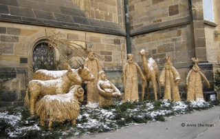 Christmas nativity scene